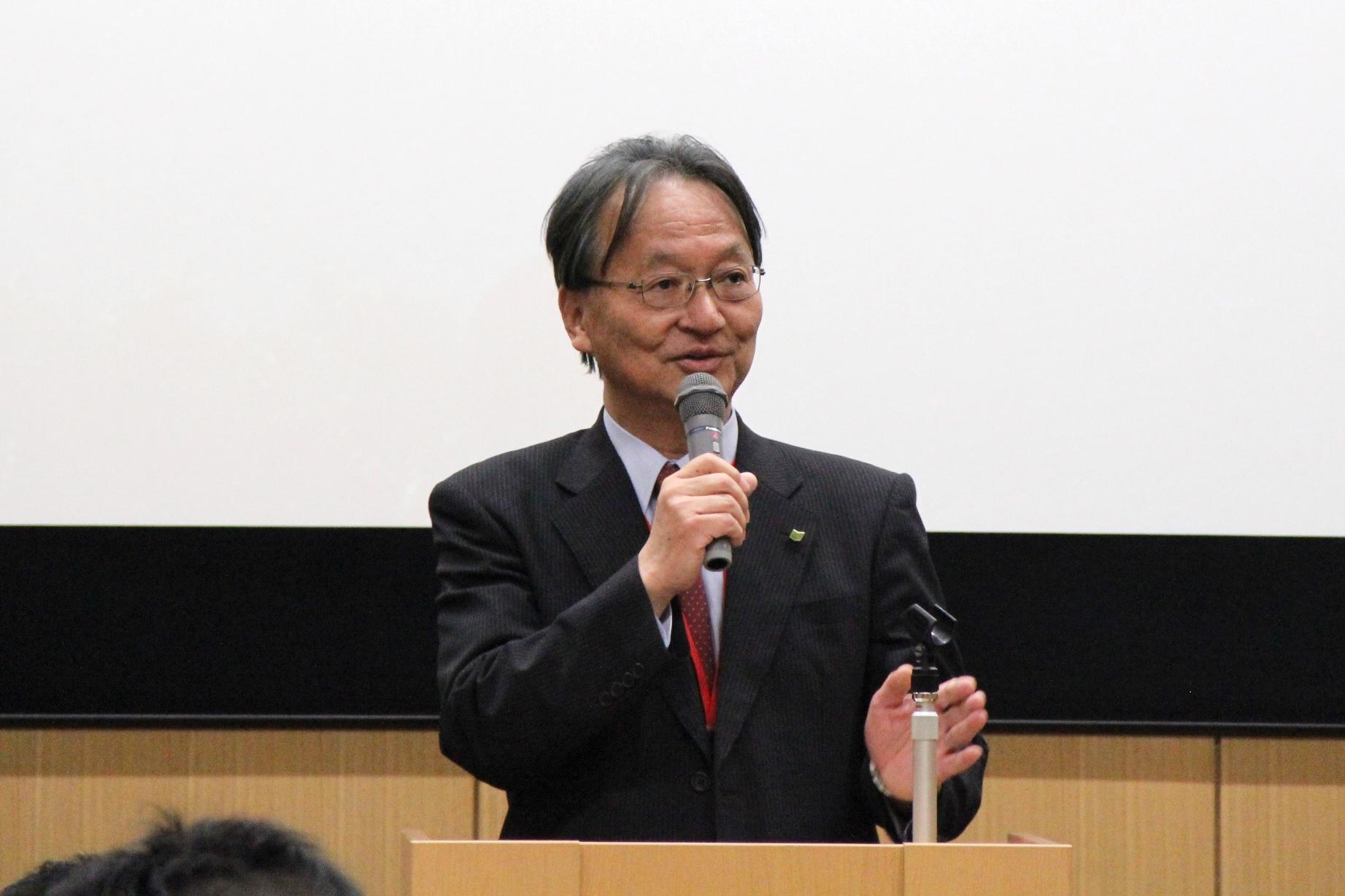 駒田学長　挨拶