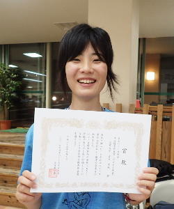 吉岡志帆さんが日本ベントス学会の学生優秀発表賞を受賞！ 