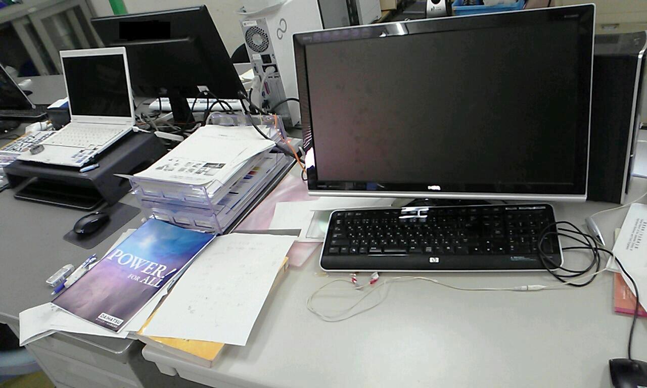 研究室の机